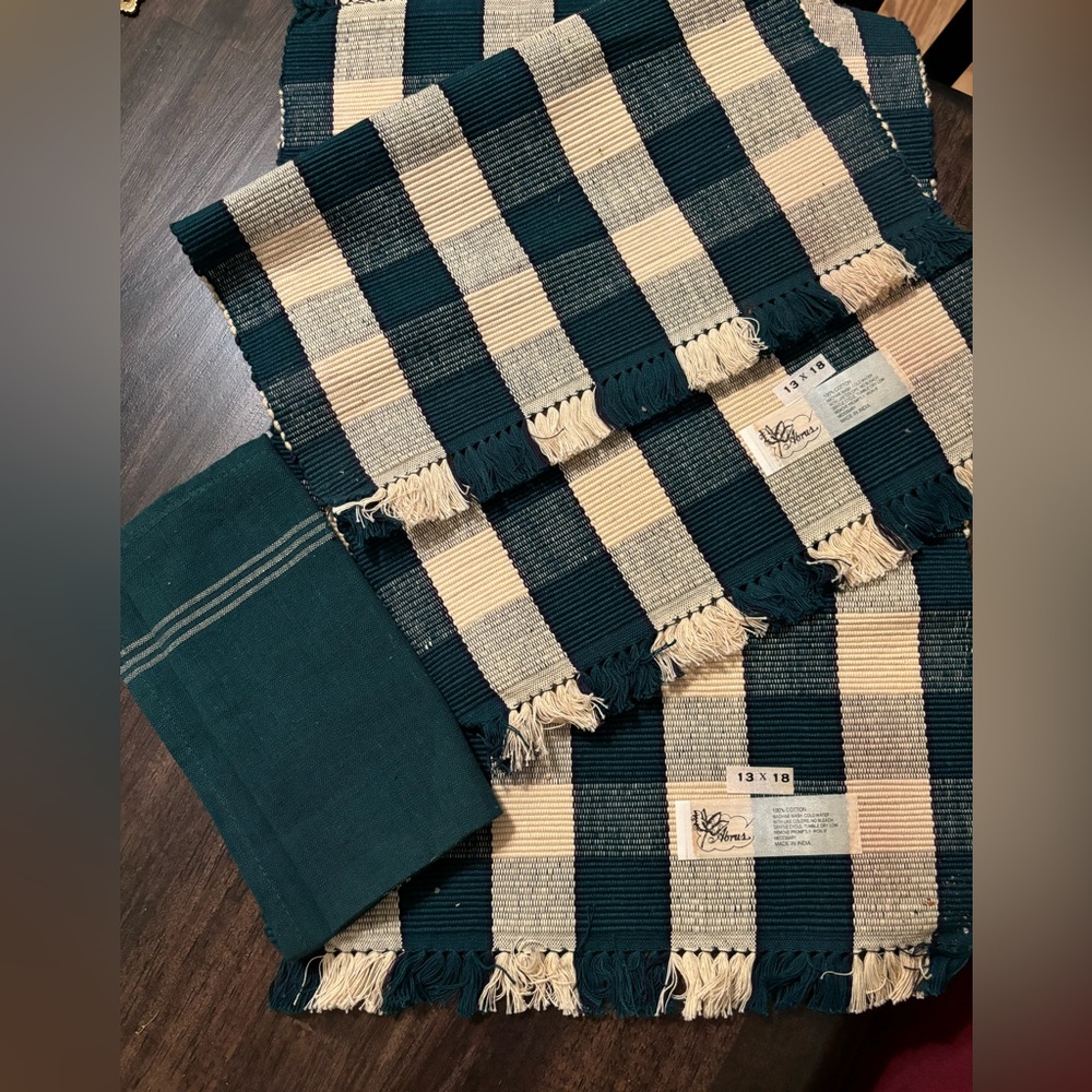 Set of 2 Country Woven Placemats